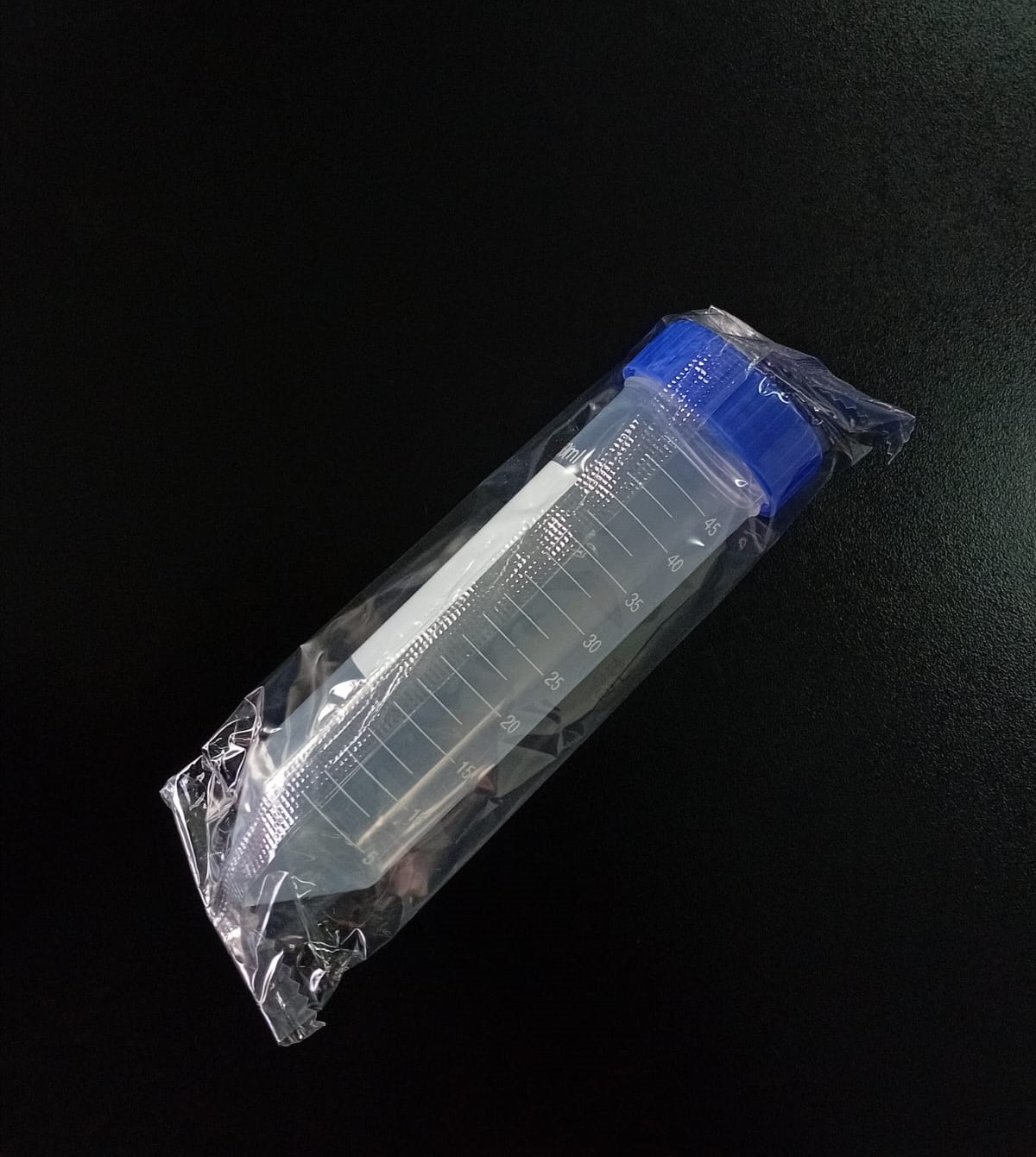 185TYA02-D - Tubos cónicos 50 ML para CENTRIFUGA tapa rosca (color azul) SIN FALDON. ESTERIL OE ENVASE INDIVIDUAL-image