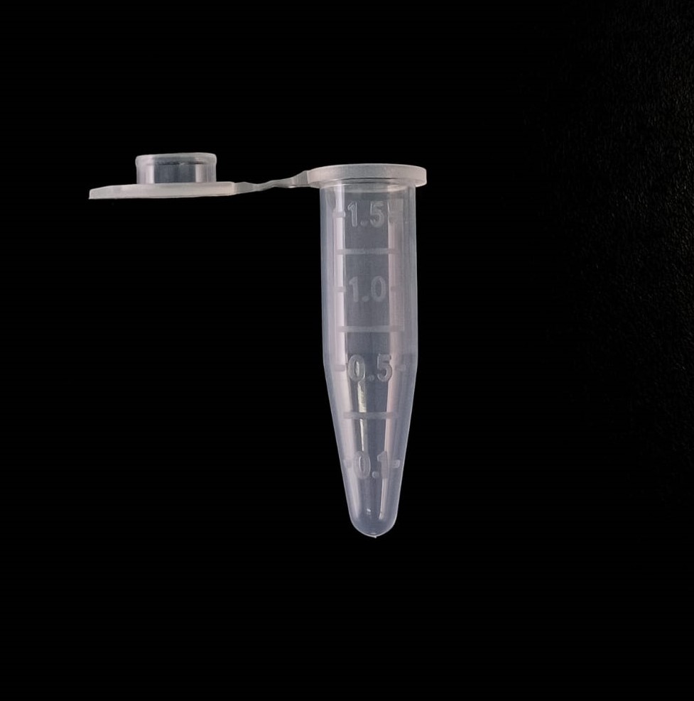 185TYA10FREE - Microtubos de 1,5 ml con tapa plana unida al tubo Pre ésteriles por OE Libres DNAsa, RNAsa y pirógenos-image