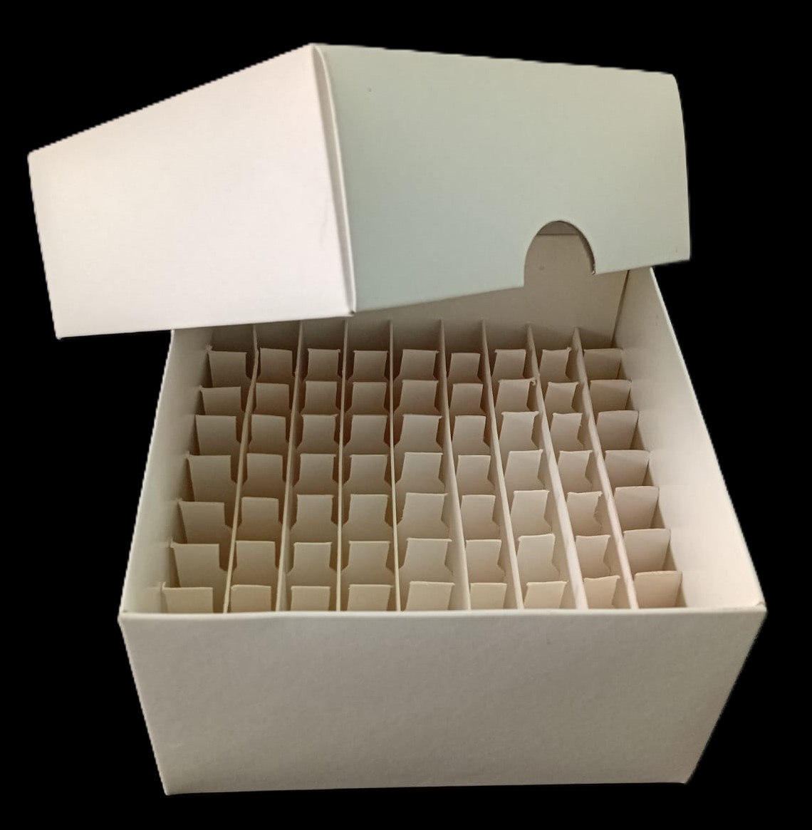 2850207 - Cajas para FREEZER de cartón tratado color BLANCO de 125 x 125 x 75-image