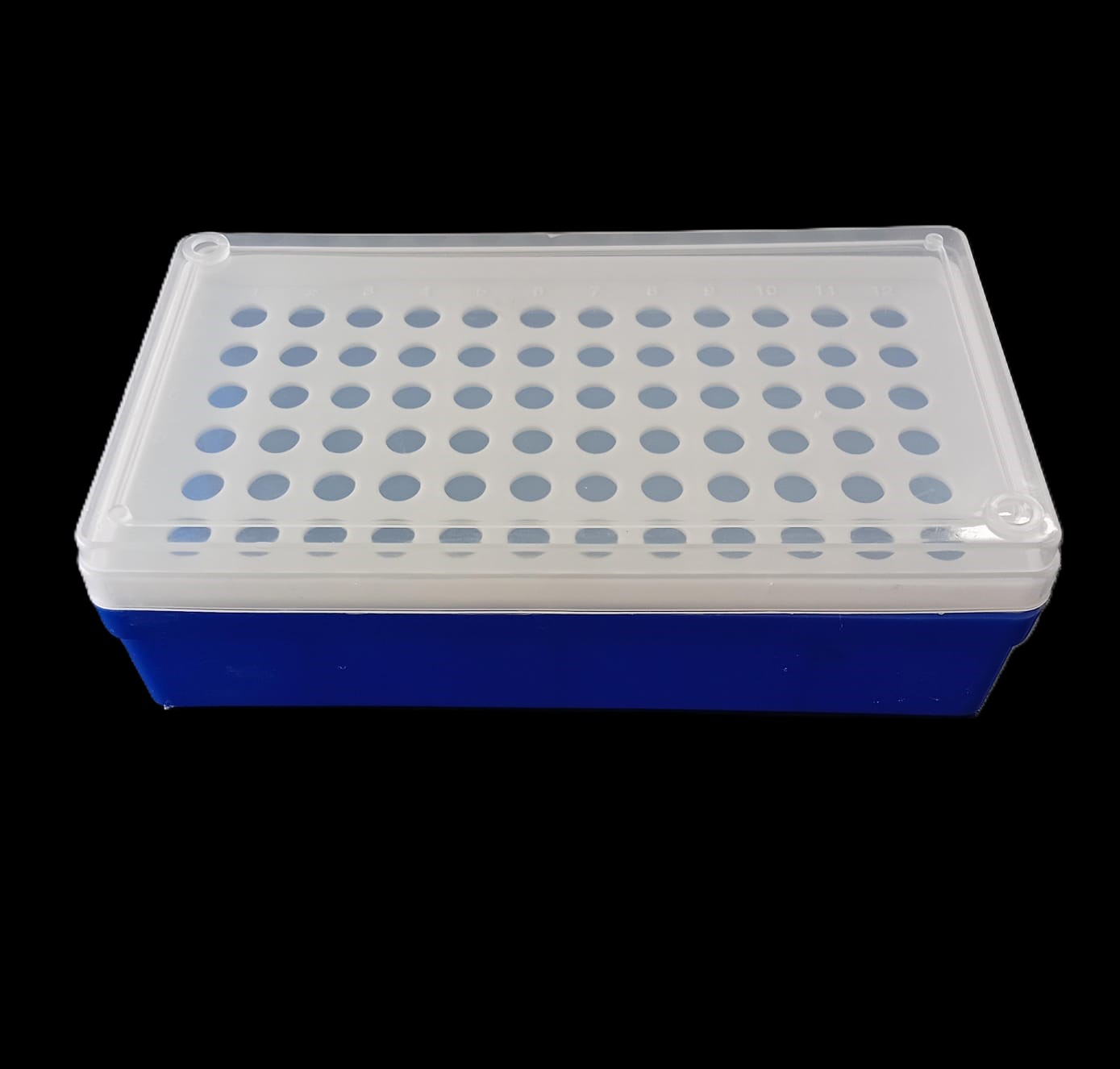 285TYA21 - Gradillas con tapa en PP autoclavable para 72 microtubos de 0.5 ml-image