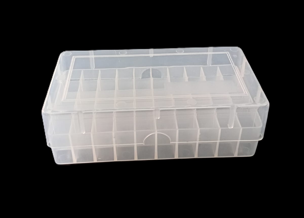 285TYB09 - Cajas con tapa natural para 50 Criotubos de 1,8 ml en PP autoclavable-image