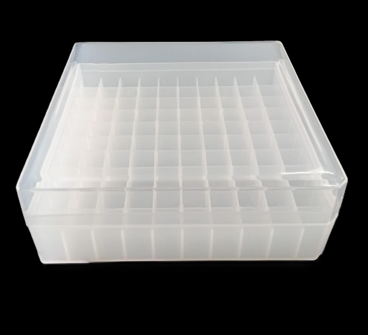 285TYB11 - Cajas con tapa natural para 100 Criotubos de 1,8 ml en PP autoclavable-image