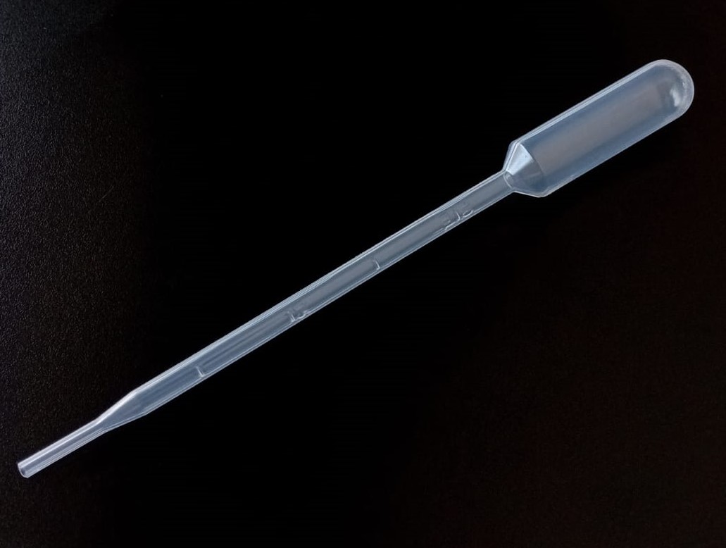 485TYC22 - PIPETAS PASTEUR DE 1,5 ML de polietileno traslúcido, graduadas de molde-image