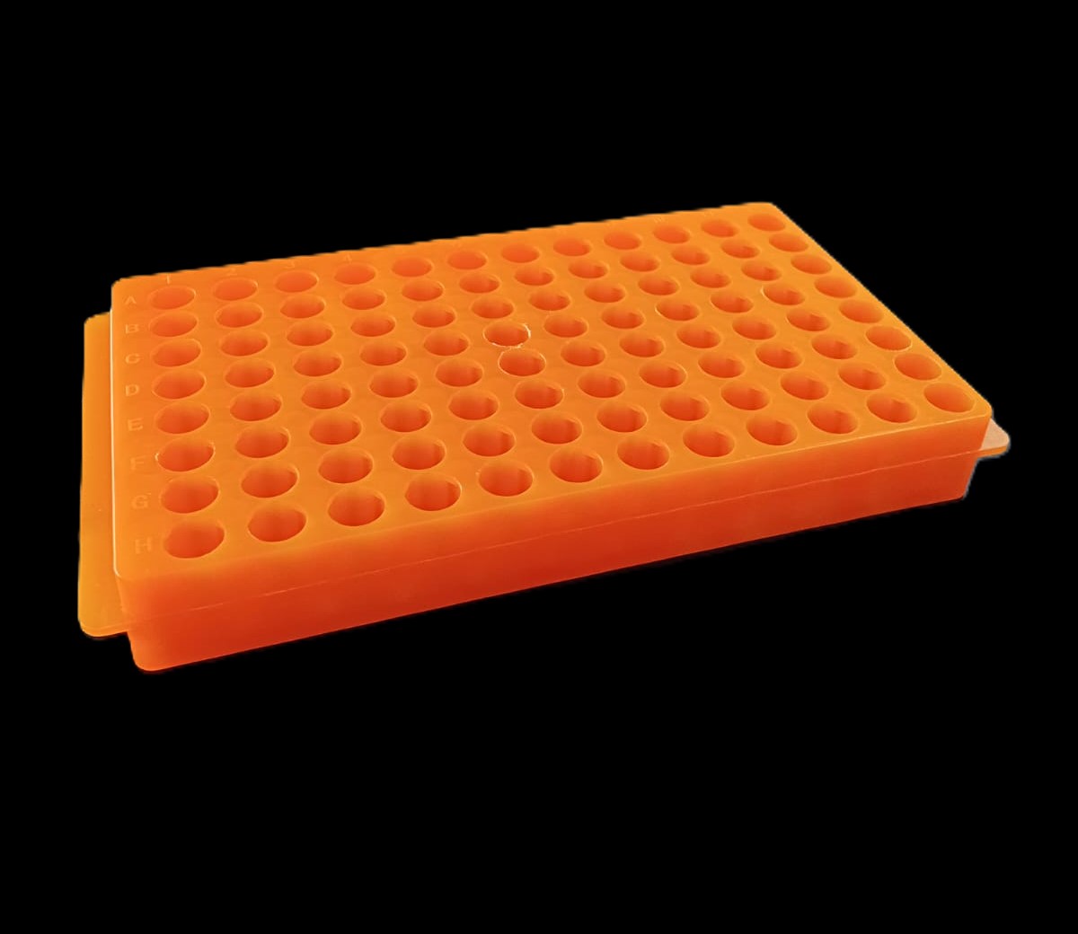 285TYA18 - Gradillas reversibles aptas para microtubos de 1.5 y 0.5 ml en PP autoclavable 96 pocillos SIN TAPA-image