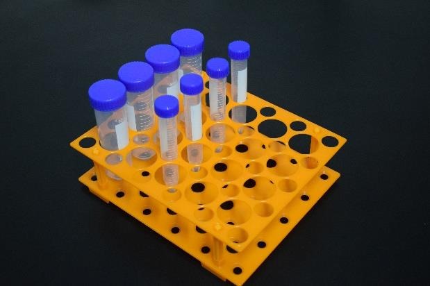 285TYA25 - Gradillas COMBINABLES en PP autoclavable PARA 30 TUBOS (15 Y 50 ML)-image