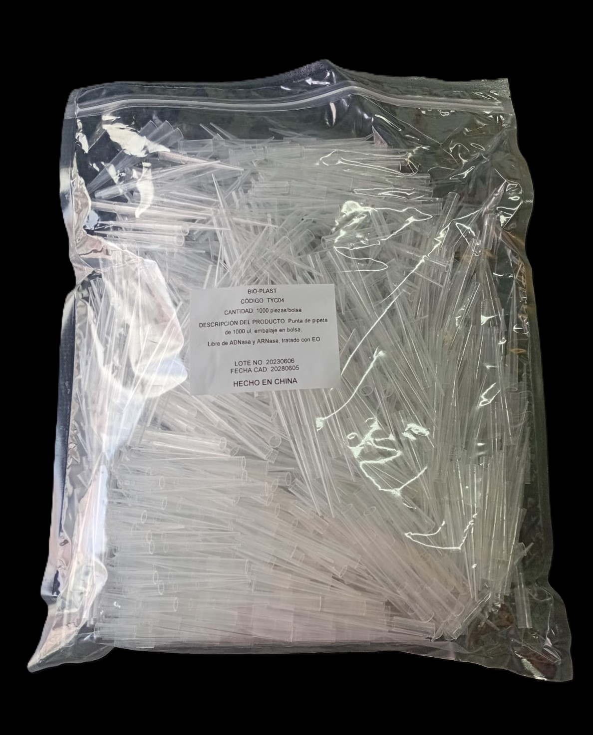 585TYC04-2 - TIPS DE 100-1000 UL NATURAL EN BOLSA-ESTERIL OE LIBRE DE DNA-image