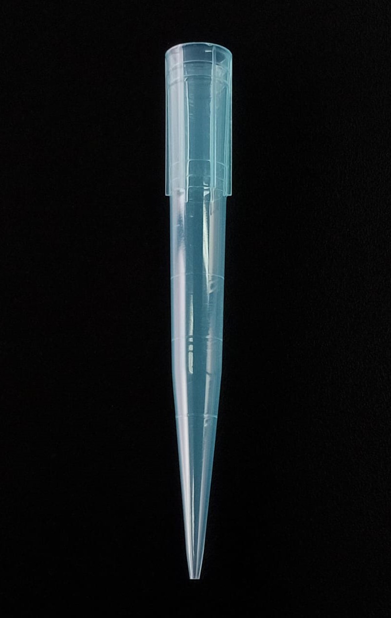 585TYC05 - Tips universal de 100-1000 ul azul sin corona, graduado tipo Gilson-image