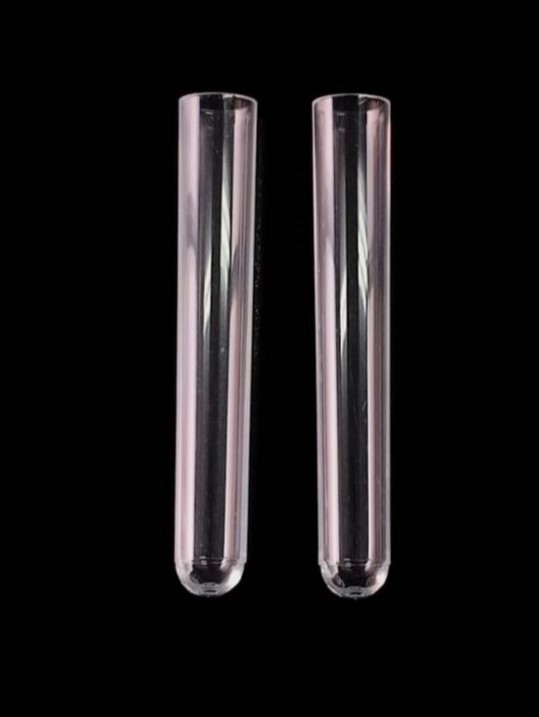 185TYD01 - TUBOS 12 X 75 FONDO REDONDO SIN REBORDE DE POLIESTIRENO CRISTAL-image