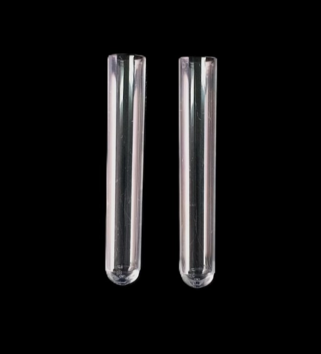 185TYD03 - TUBOS 13 X 75 FONDO REDONDO SIN REBORDE DE POLIESTIRENO CRISTAL-image