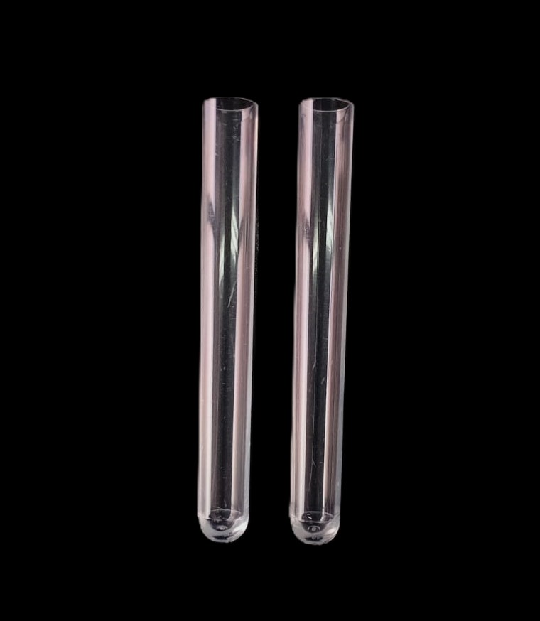 185TYD07 - TUBOS 13 X 100 FONDO REDONDO SIN REBORDE DE POLIESTIRENO CRISTAL-image