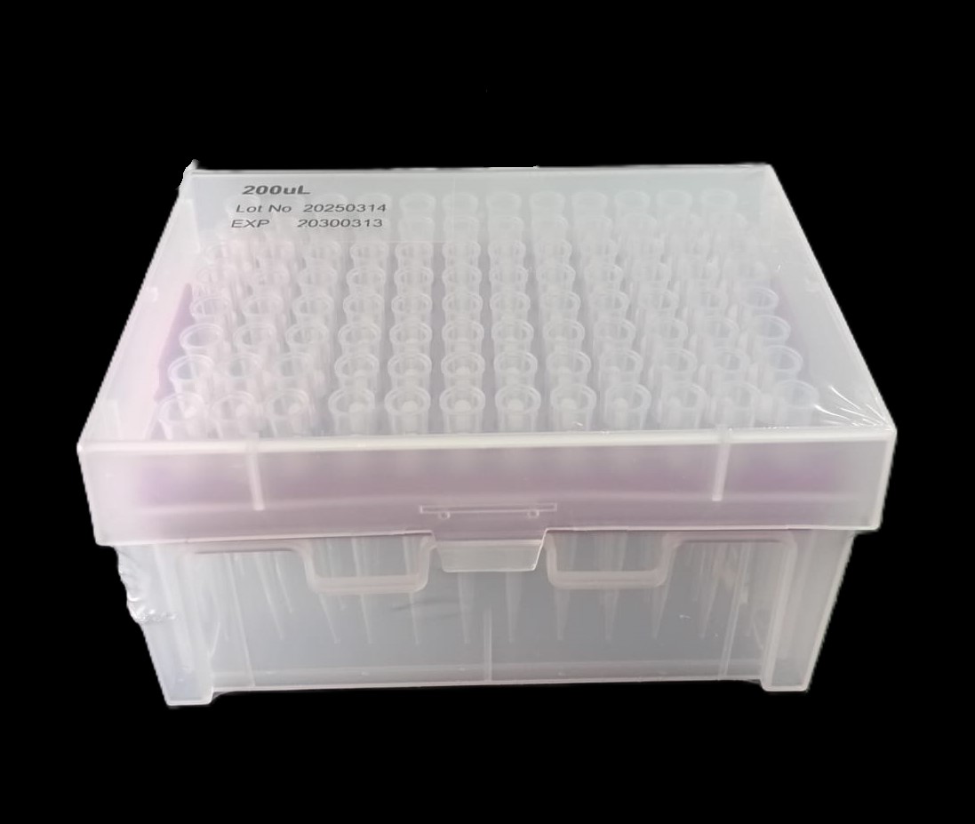 585TYM200FREE - RACK x 96 TIPS DE 2-200 UL CON FILTRO Estéril OE libre de DNA-image