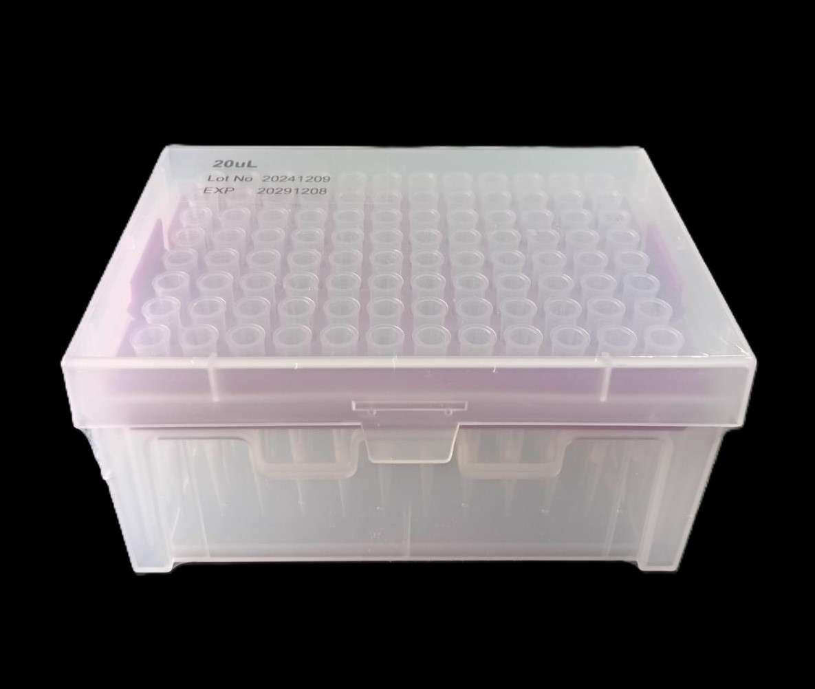 585TYM20FREE - RACK x 96 TIPS DE 2-20 UL CON FILTRO Estéril OE libre de DNA-image