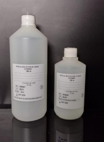 6850601 - Botellas para aguas 1000 ml en POLIETILENO estéril R.GAMMA con tiosulfato líquido-image